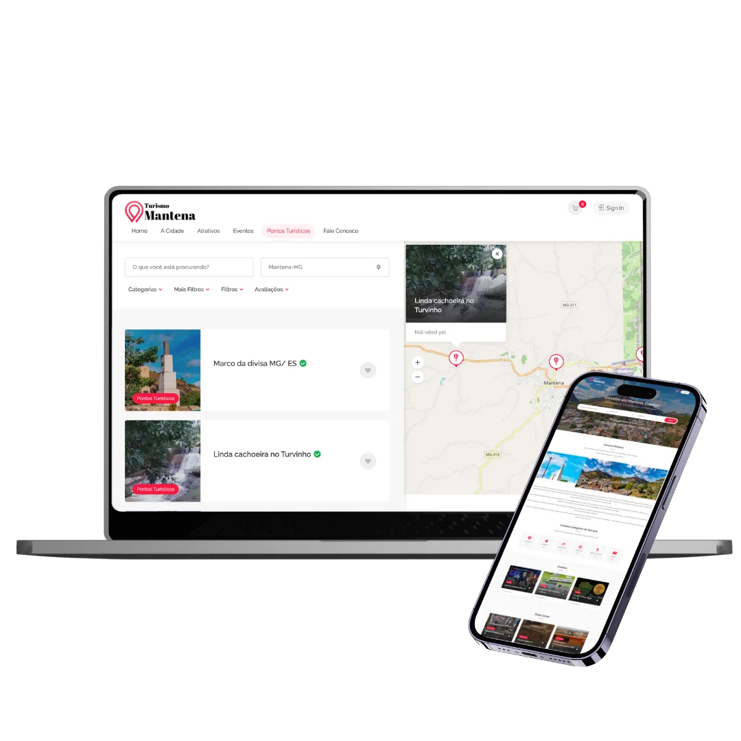 Projeto de site Turismo Mantena