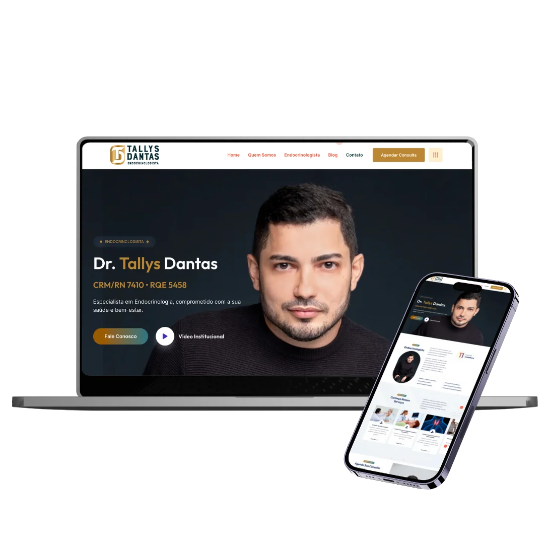 Projeto de site médico